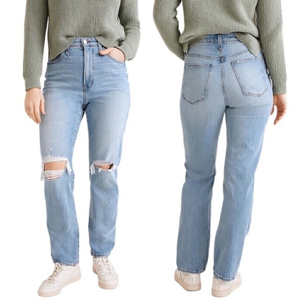 New! Madewell The Perfect Vintage Straight Jean Danby Wash